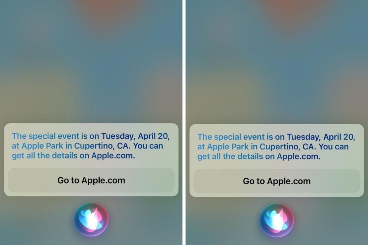 ประกาศของ Siri ผิดพลาดหรือเปล่า ประกาศ Siri ผิดพลาดหรือเปล่า